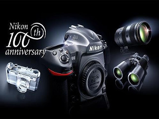 ニコン創立100周年を記念し、カメラなど期間限定で受注販売