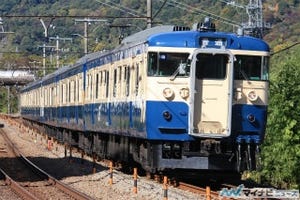 115系「横須賀色」が復活 - しなの鉄道115系復刻塗装の第3弾、7/29運行開始