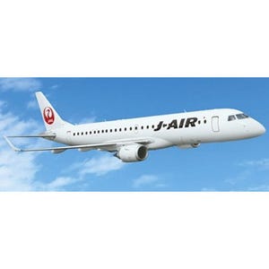 JAL、エンブラエル E190を10機追加--クラスJやWi-Fi対応の無料プログラム搭載