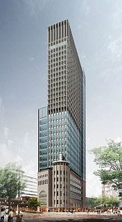 阪急電鉄、29階建て神戸阪急ビル東館新築工事に着手 - 2021年春完成めざす