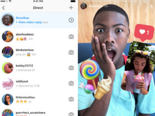 「ストーリー」強化でSnapchatを引き離すInstagram、返信に新機能