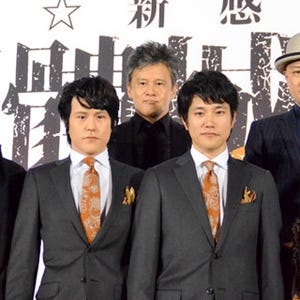 松山ケンイチの”影武者”登場に観客驚き! 『髑髏城の七人』製作発表実施
