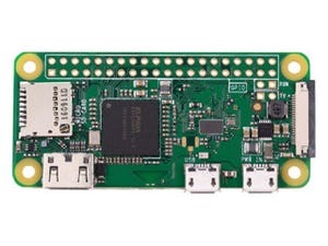 無線LAN、Bluetooth搭載の超低価格ワンボードPC「Raspberry Pi Zero W」