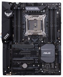 ASUS、高耐久マザーボード「TUF」シリーズにX299搭載モデル