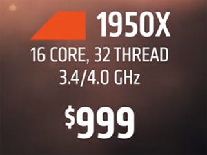 AMD、Ryzen Threadripperの価格を発表 - 16コア「1950X」で999ドル