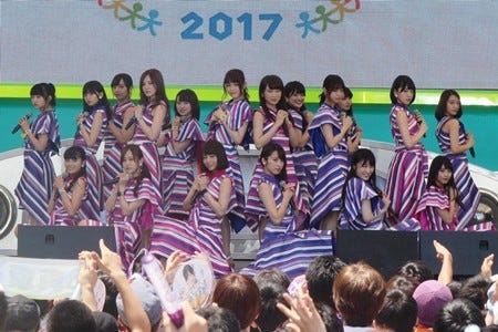 乃木坂46 夢大陸でテーマソング初披露 Wセンター秋元 松村 楽しかった マイナビニュース