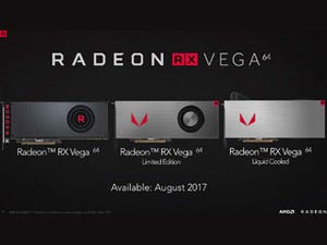 AMD、Radeon RX VegaとRyzen ThreadRipperを正式発表 - どちらも8月中に登場