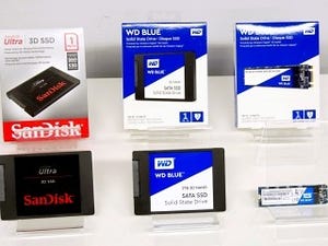 ウエスタンデジタル、世界初の64層3D NAND採用SSD - サンディスクブランドとWDブランドで展開