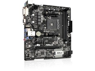 ASRock、税別6,880円前後のAMD A320搭載マイクロATXマザーボード