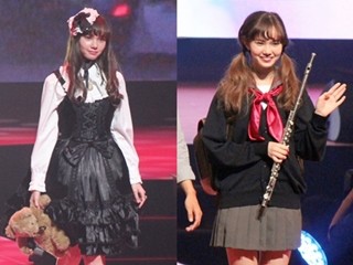 "広瀬すず絶賛の美少女"マーシュ彩、可愛すぎるゴスロリ&制服姿を披露