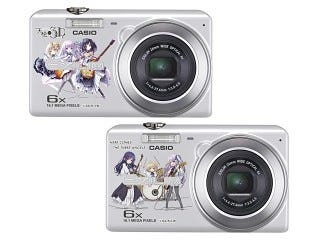 天使の3P！×CASIO EXILIM」コラボカメラ - 描き下ろし版とアニメ画版