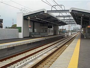 近鉄名古屋線伏屋駅付近の上り線、9/23に高架切替え - 事業完了は2019年度