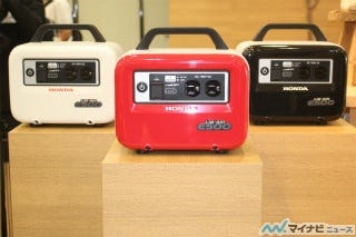 ホンダ 蓄電機 リベイド E500 発売 家電製品やパソコンなどに使用可能 マイナビニュース