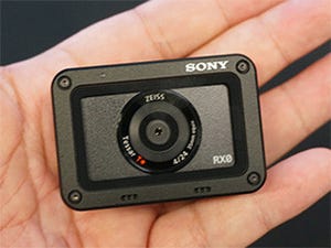 アクションカムとは異なる製品 - ソニー、1型センサー搭載の超小型カメラ「RX0」を10月27日に国内発売
