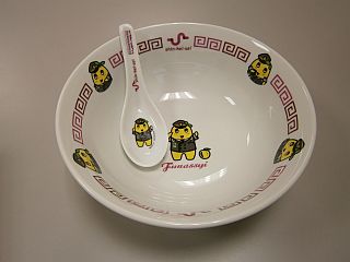 新京成電鉄「ラーメン得々スタンプラリー」ふなっしーどんぶり