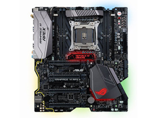 ASUS、オーバークロッカー向けのX299マザーボード「ROG RAMPAGE VI APEX」