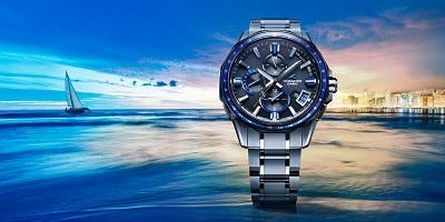 カシオ、スマホ連携やGPSに対応したメタルウオッチ「OCEANUS」 | マイ