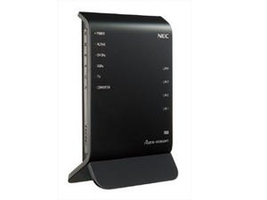 NEC、最大1,300Mbpsの通信が可能な3ストリームの11ac無線LANルータ