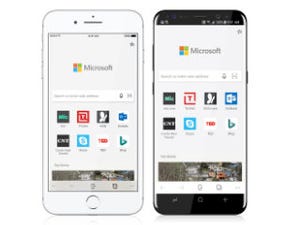 Microsoft、iOS用/Android用「Edge」ブラウザ発表、プレビュー版リリース