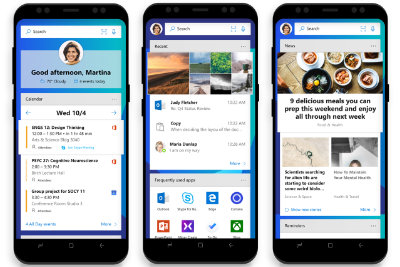 Microsoft Androidホーム画面カスタマイズアプリ Microsoft Launcher マイナビニュース