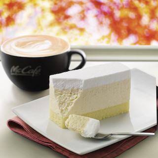 "McCafe by Barista"に新商品! 「レアチーズケーキ」「ティラミス」が登場