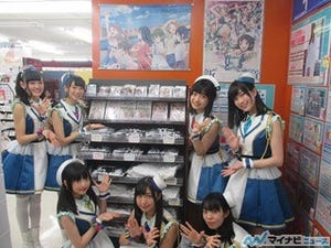 TVアニメ『Wake Up, Girls！ 新章』、放送日に店頭訪問&ライブイベント開催