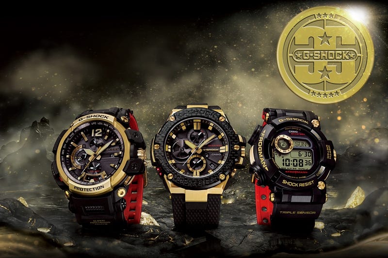 CASIO G-SHOCK 35周年記念モデル グラビティマスター 腕時計ジーショック
