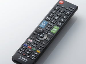 エレコム、国内メーカ別の液晶テレビリモコン - Netflixボタンなど搭載