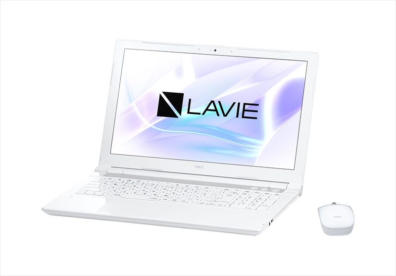 NEC、第8世代Core i7搭載の15.6型ノート「LAVIE Note Standard」上位 