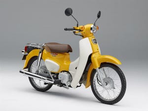 ホンダ「スーパーカブ」モデルチェンジ! デザイン一新、11/10発売