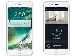 米Amazon、留守宅に配達する「Amazon Key」、スマートロックを遠隔解錠