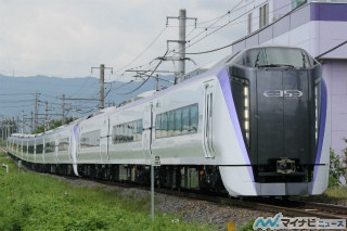 JR東日本E353系、新型車両の特急「スーパーあずさ」12/23デビュー