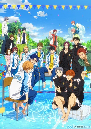 『Free!』、新作TVシリーズが2018年夏に放送決定