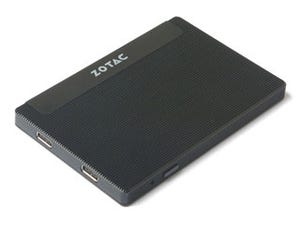 ZOTAC、2.5インチSSDサイズの小型PC「ZBOX PI225」