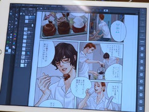 iPad用「CLIP STUDIO PAINT EX for iPad」ついに登場、PCとのデータ共有も