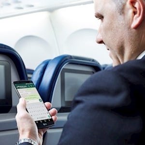 デルタ航空、機内のテキストメッセージを無料化--機内Wi-Fi対応の国際線も