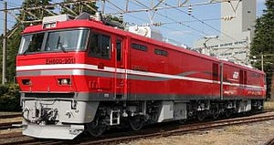 京都鉄道博物館、青函トンネルで活躍するEH800形を1月に特別展示