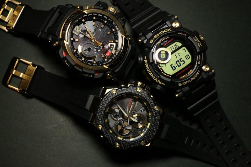 写真で見る! - G-SHOCK 35周年記念モデル第2弾「GOLD TORNADO」 | マイ ...