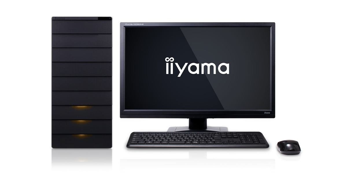 iiyama PC「雅(Miyabi)」、