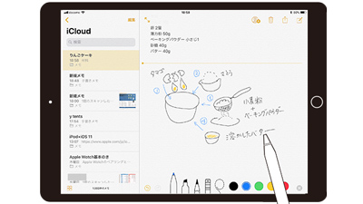 Ipad Pro Apple Pencilのコンビなら メモアプリがもっと自由に マイナビニュース