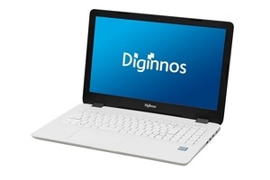 ドスパラ、白を基調とした15.6型スタンダードノートPC