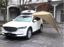 CX-8のキャンプ仕様1