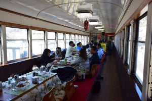 大井川鐵道「SLおでん列車」お座敷客車「ナロ801」で計14日間運行