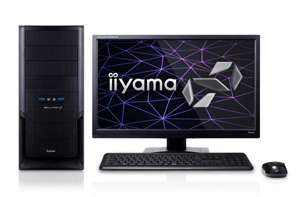 iiyama PC、税別89,800円からの第8世代Core i5搭載デスクトップPC | マイナビニュース