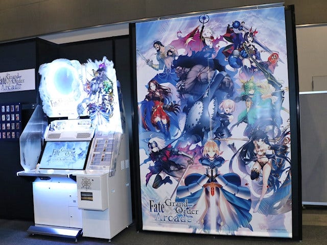 アーケードゲーム『Fate/Grand Order Arcade』発表会レポ - 筐体やキー 