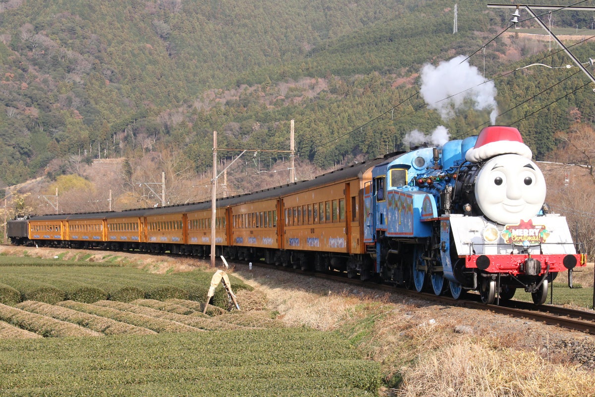 大井川鐵道 きかんしゃトーマス号 ジェームス号 18年も運行 マイナビニュース