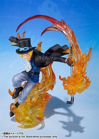 One Piece 火拳放つサボが迫力のフィギュアに マイナビニュース