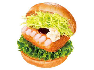 「極(きわみ) 海老かつサンド」(税込550円)