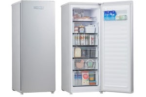 ハイアールの新しい冷凍庫はタッチ操作パネル付き