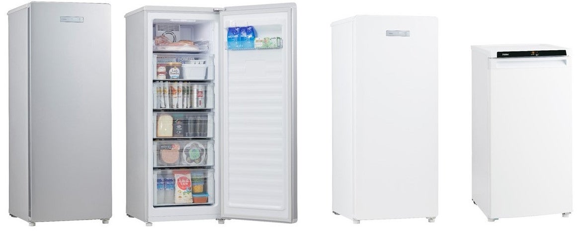 ハイアールの新しい冷凍庫はタッチ操作パネル付き | マイナビニュース